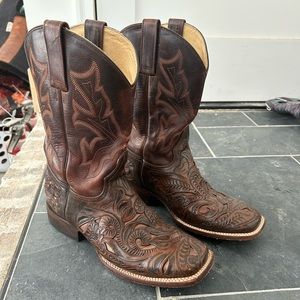 Stetson Square Toe Boots